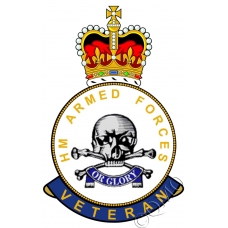 17th/21st Lancers HM Armed Forces Veterans Sticker